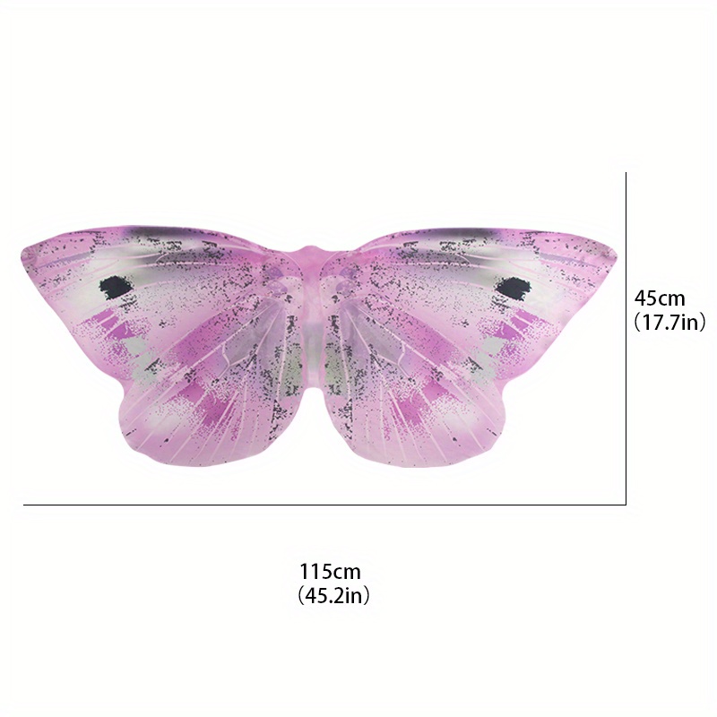 Fairy Butterfly wings Girls/kids Party Dress Wings Halloween Temu