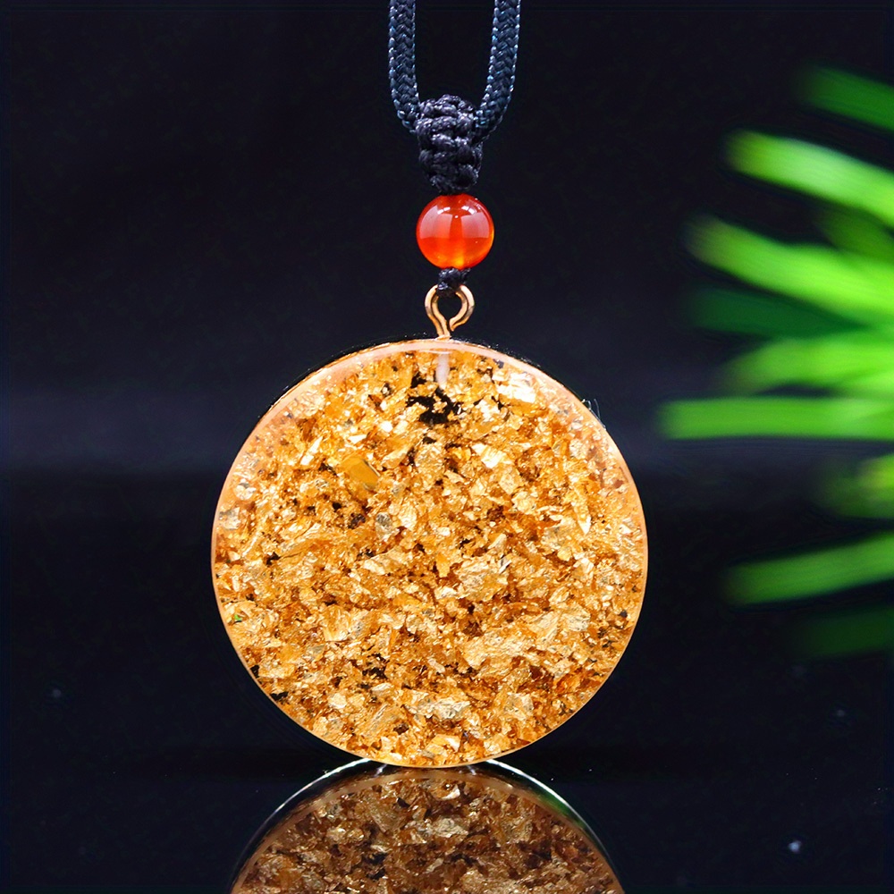 Organ Necklace Chakra Pendant Holy Wheel Sacred Geometry Temu