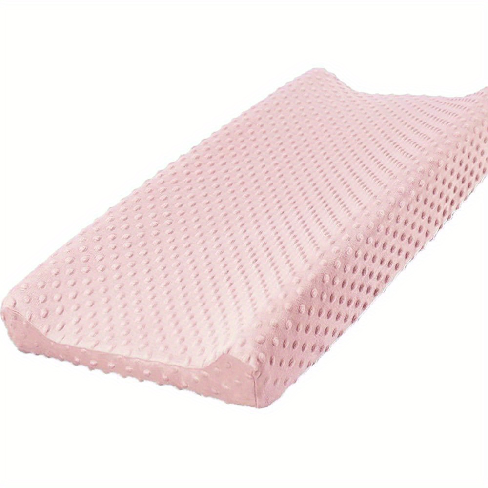 Pink Changing Table/dresser Top Pad Cover Minky Diaper 