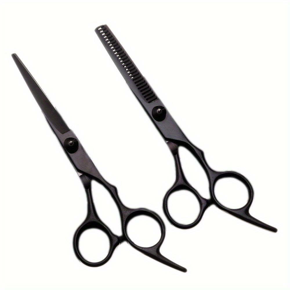 TEMU Hairdressing Scissors Professional High Quality 6.0 Inch Hair Cutting+thinning Scissors Salon Shears Barber Scissors Shop