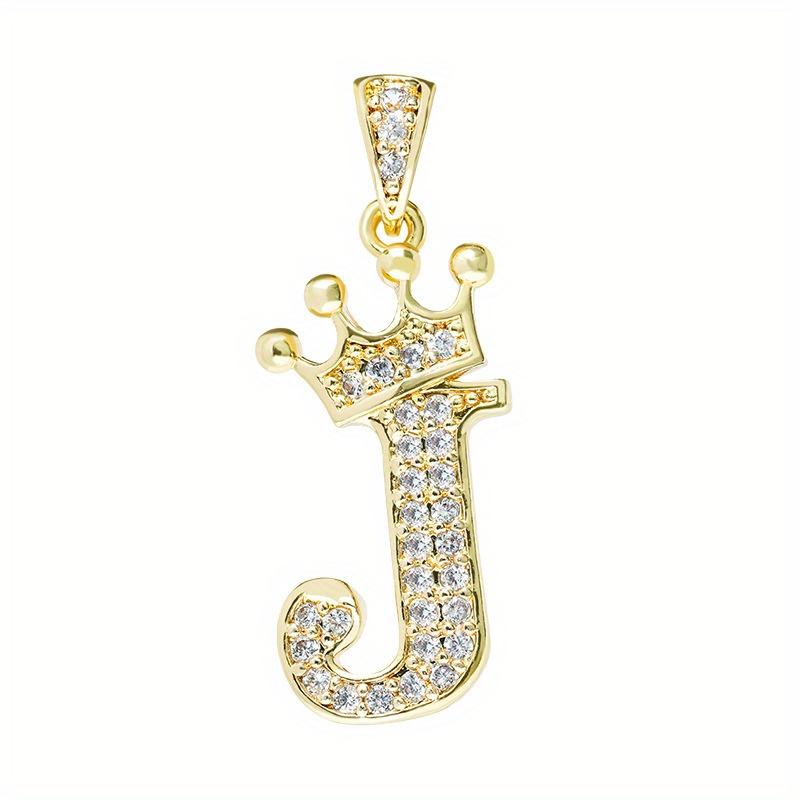 Diament Jewelry Brass Initial Keychain J