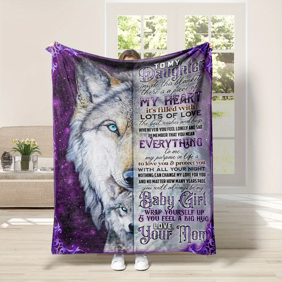 Daughter best sale wolf blanket