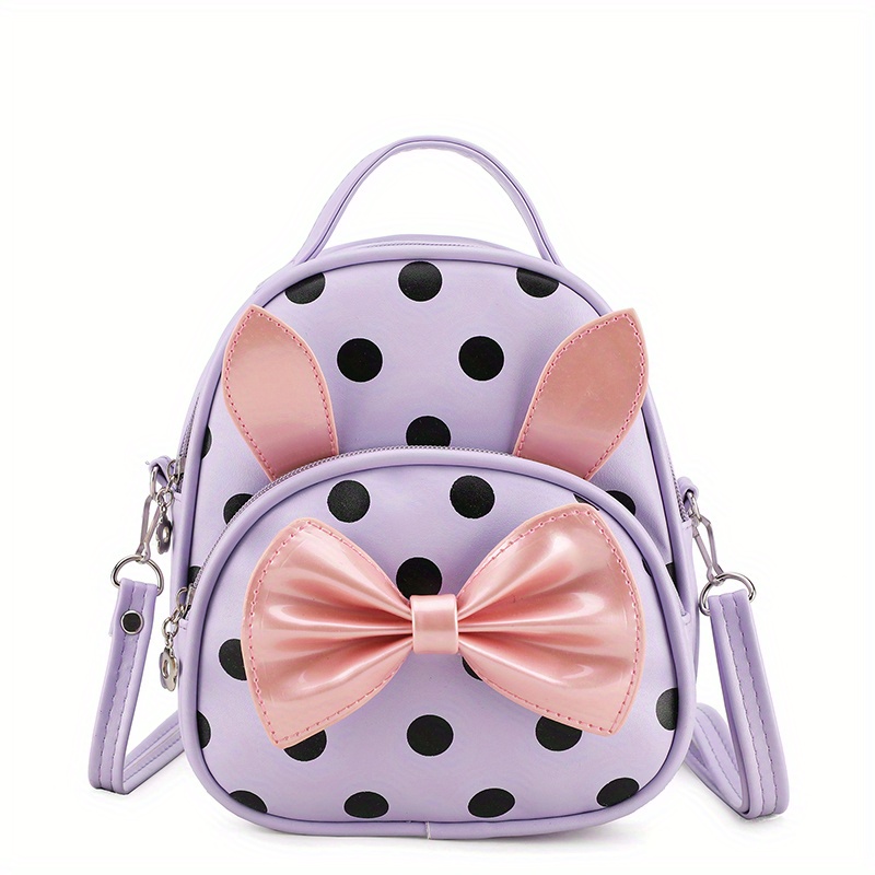 Children's Bowknot Backpack Shoulder Bag