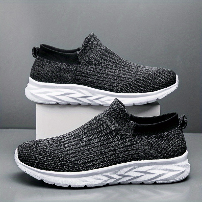 Men's Breathable Lightweight Running Shoes Casual Outdoor Comfy Slip On ...