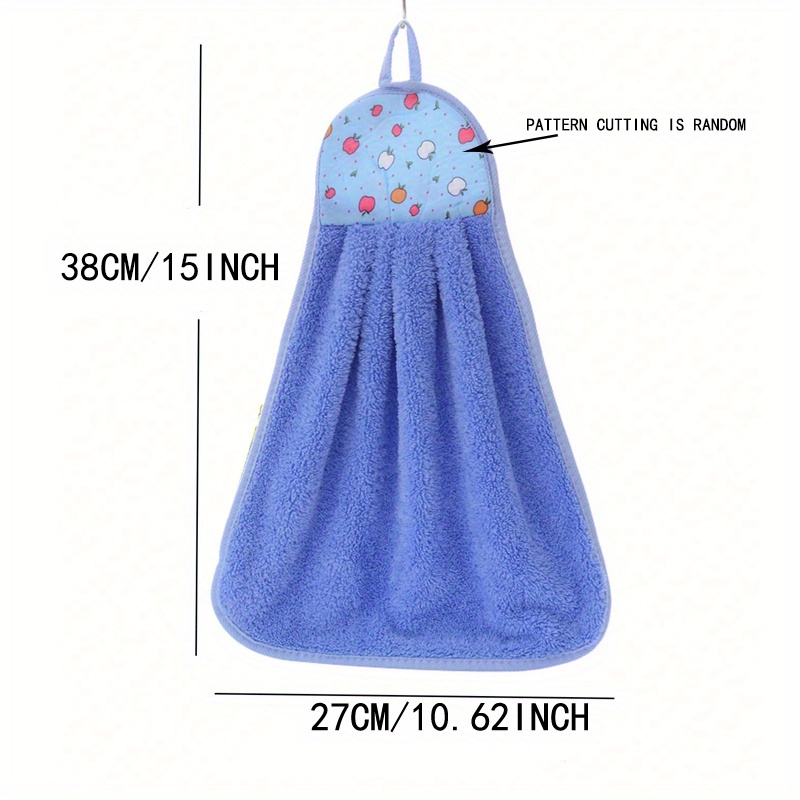 Hanging Hand Towel Cute Children's Hand Towel Dry Handkerchief Super  Absorbent Kitchen Wiper Cloth