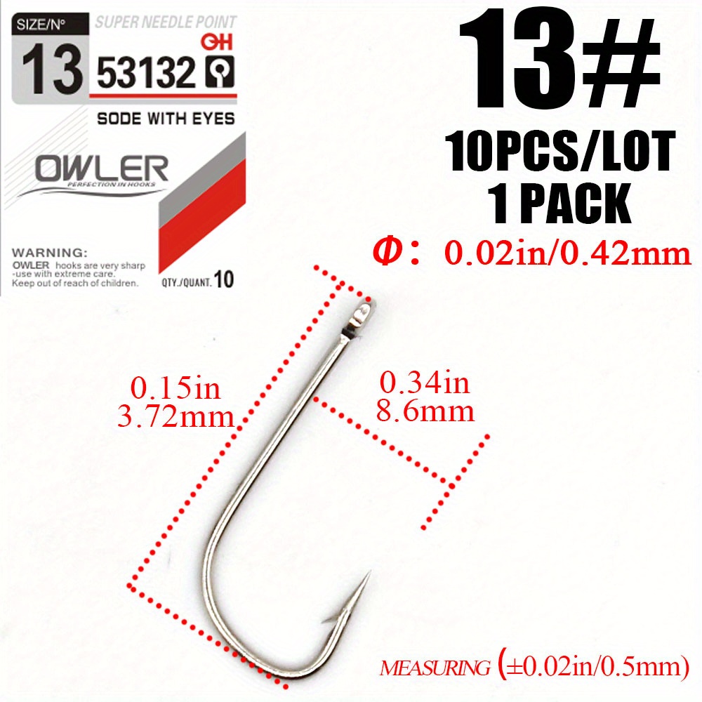 Owler 53132 Squid Fishing Tools Long line Thick Hooks Winter