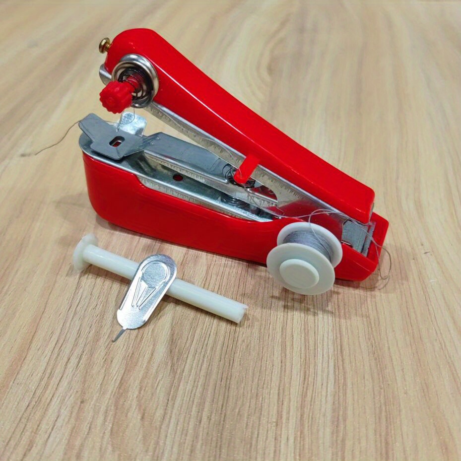 1set Mini Sewing Machine, Handheld Sewing Machine, Safety Pin