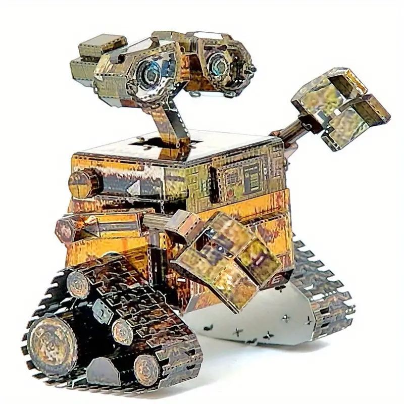 3d Metal Puzzle Eva Color Wall E Robot Adult Toys Perfect Birthday Gift -  Toys & Games - Temu