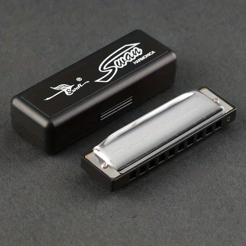 10 Holes 20 Tone C Blues Harmonica Ideal for Kids & Beginners