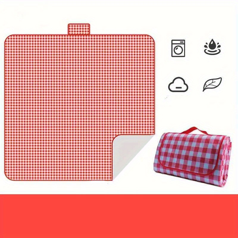  Manta de picnic impermeable plegable lavable – Manta de picnic  impermeable extra grande, manta de playa a prueba de arena, tapete de picnic  al aire libre, manta de parque lavable, manta
