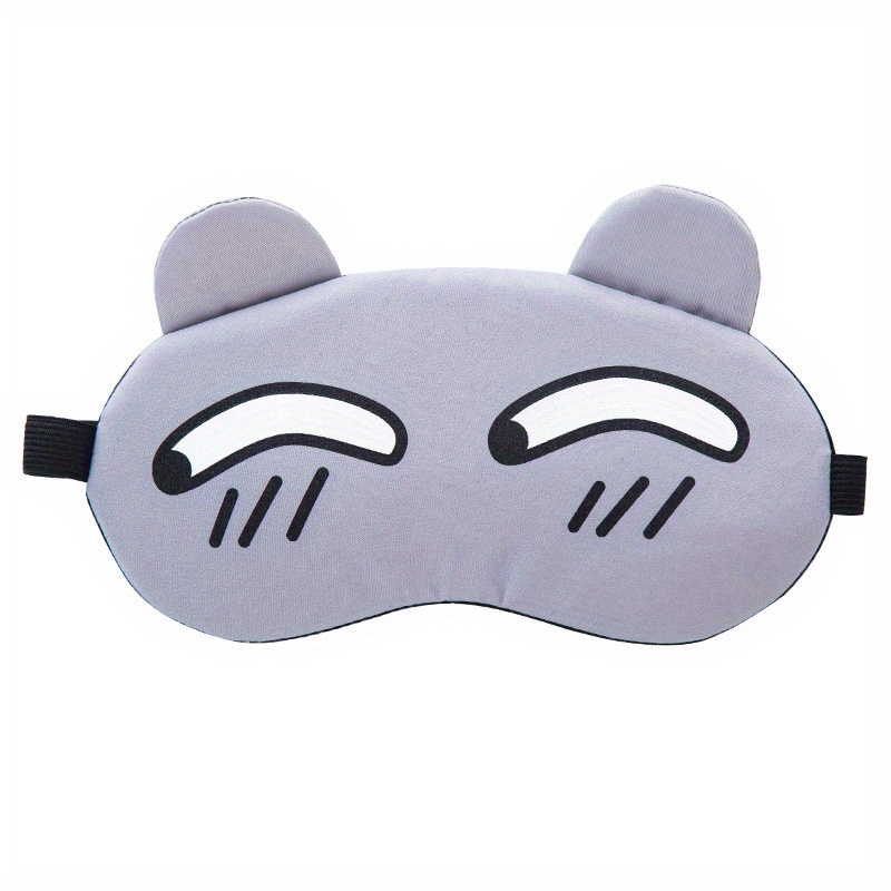 Cartoon Character 3 Styles Sleep Eye Mask Ice Pack Inside - Temu