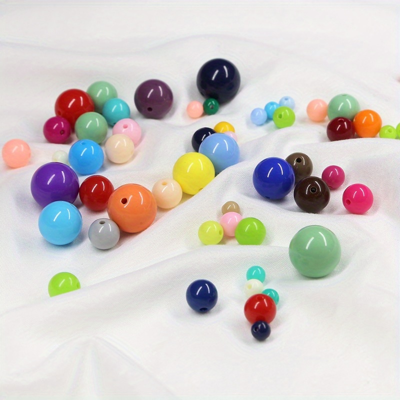 Linsoir Acrylic Fashion Beads Candy Shape Color Mixing 100pcs/Lots