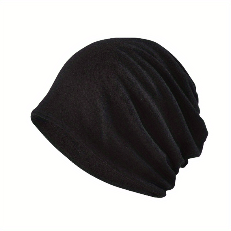 Goodzaz Bonnet ample en coton hip-hop bonnet de course doux et léger bonnet  nain adulte bonnet Chelsea pour homme et femme (gris)