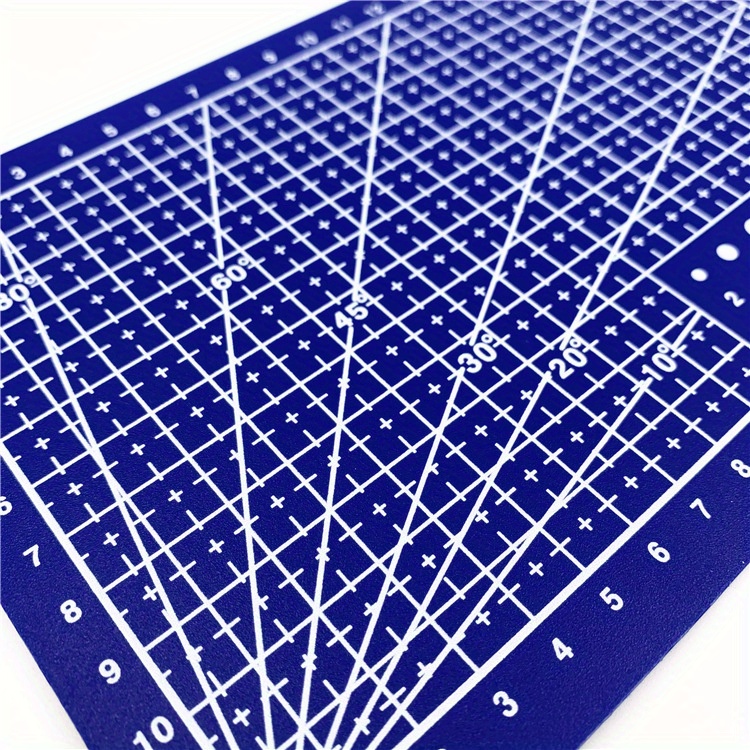 Elan Tapete de corte A4 azul, 5 capas, tapete de corte autorreparable de  11.8 x 8.7 in, tabla de cortar para manualidades, alfombra de arte,  alfombra