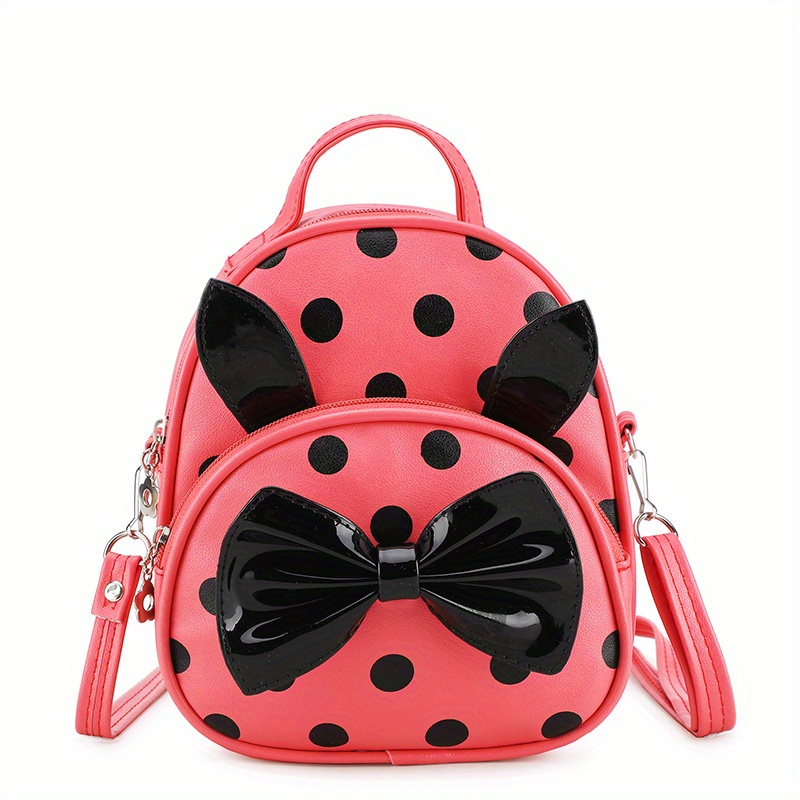 Children's Bowknot Backpack Shoulder Bag