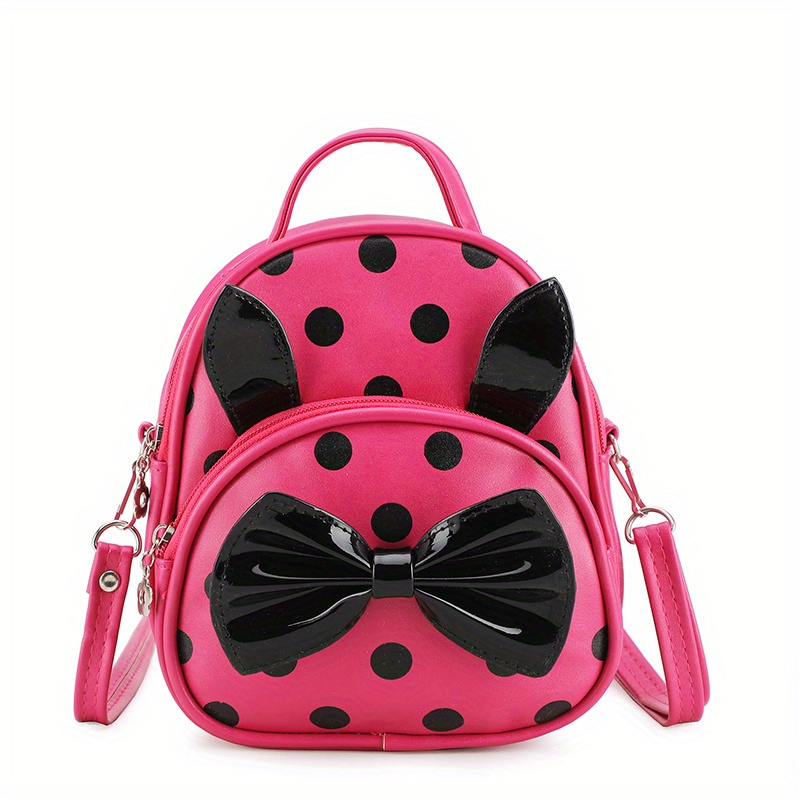 Children's Bowknot Backpack Shoulder Bag