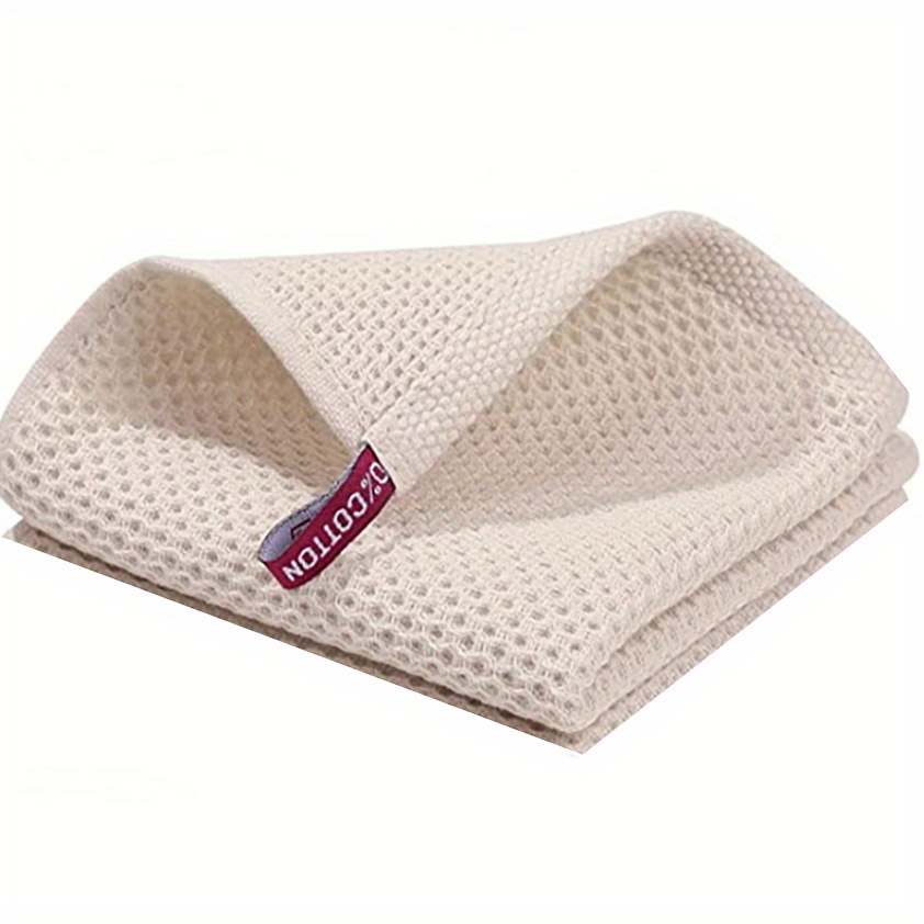 Waffle Dish Cloths Thin Squares Absorbent Quick Drying - Temu