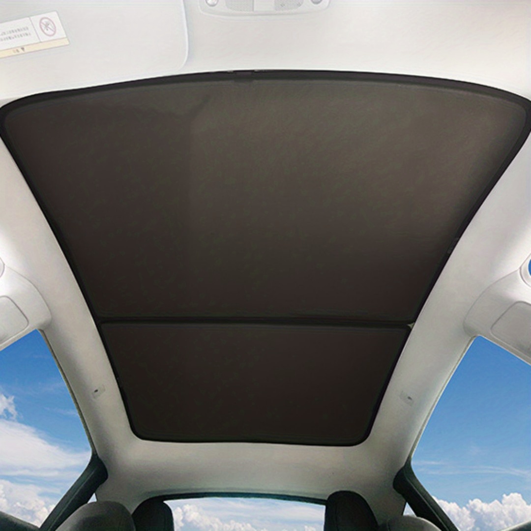 Model 3 Sunshade Front Rear Glass Roof Sun Shades - Temu Australia