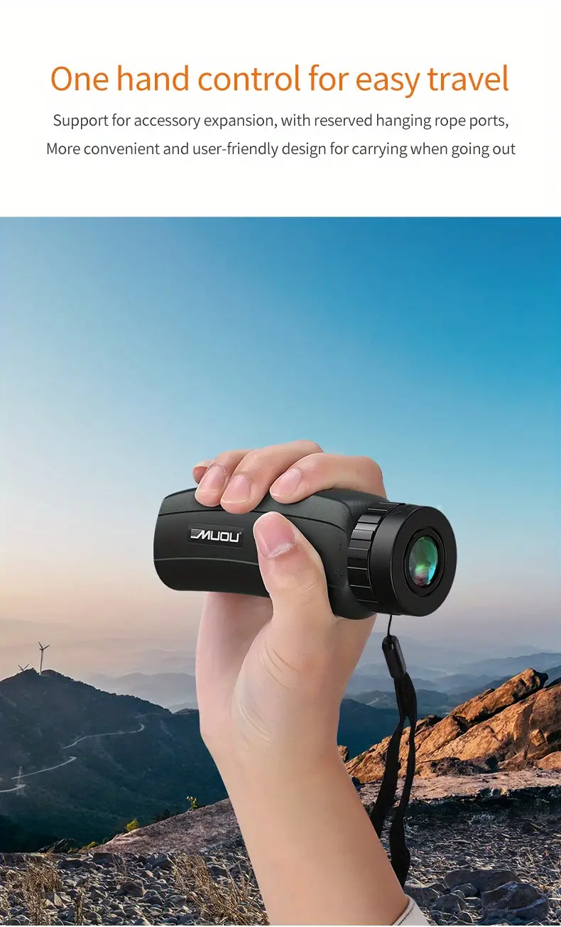 1pc10x25 waterproof monocular telescope high definition outdoor telescope can be used with mobile phones to take photo suitable for bird watching camping travel life concert details 17
