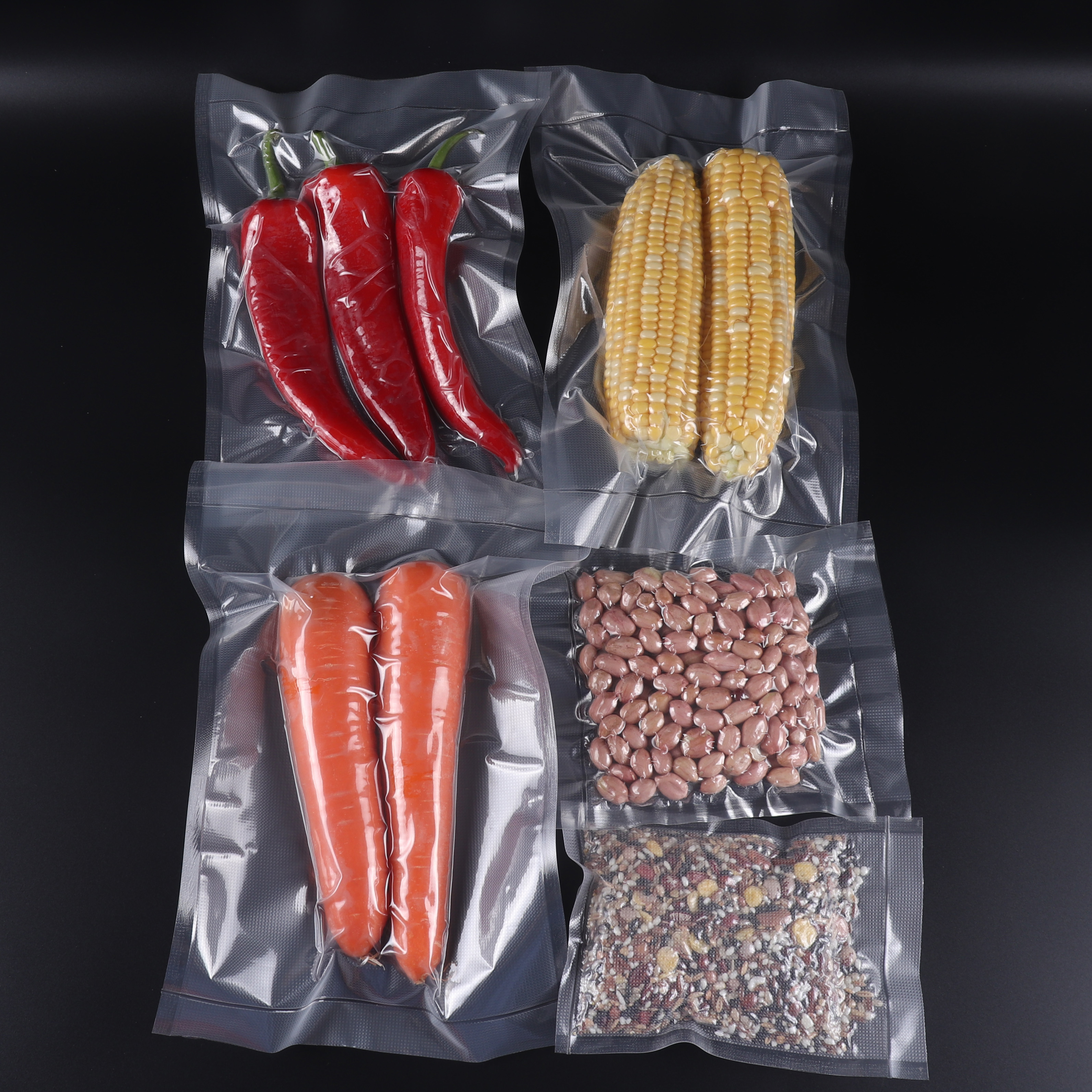 Comprar 12 + 17 + 20 + 25 + 30 cm * 500 cm rollos/lote de bolsas para  envasadora al vacío bolsas de vacío para sellador al vacío de alimentos  alimentos frescos de larga duración