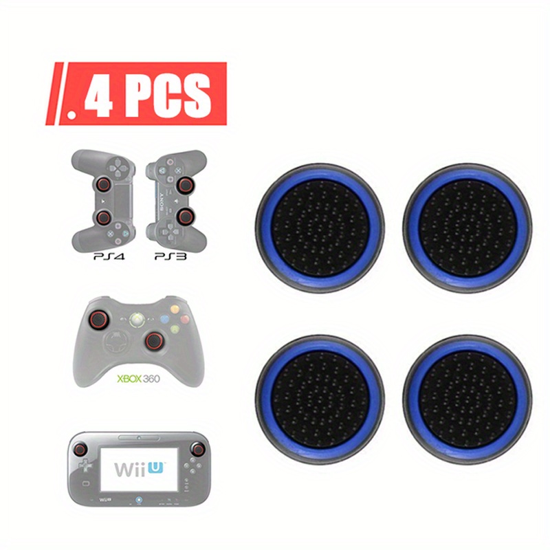 36pcs Joystick Grip for Ps5 Ps4 Controller, Silicone Thumb Grips Caps Cover  Analog Stick for Playstation 5, Playstation 4 Controller, Xbox 360, Xbox