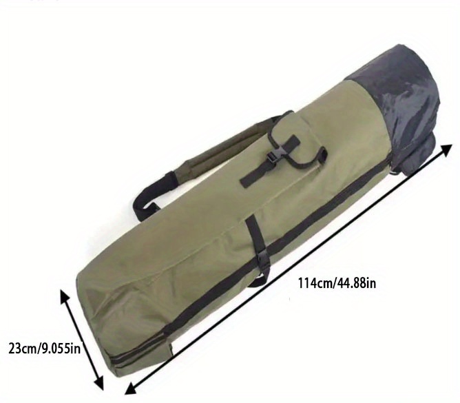 Waterproof Fishing Pole Bag With Rod Holder - Multifunctional Organizer For  Fishing Gear