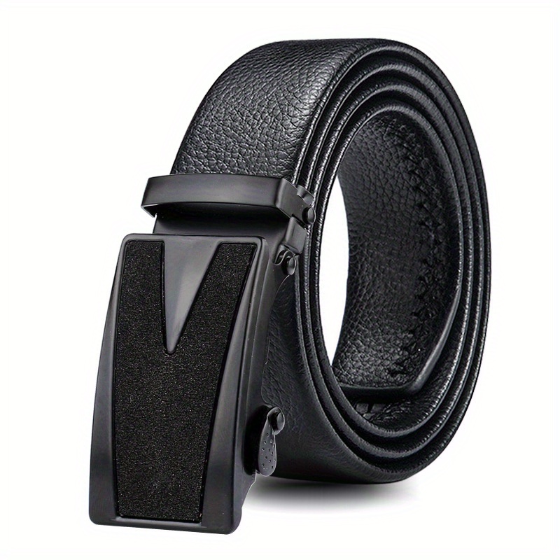 Men's Automatic Buckle Belt, Suitable For Business Husbands Father's Day  Gifts - Temu Austria