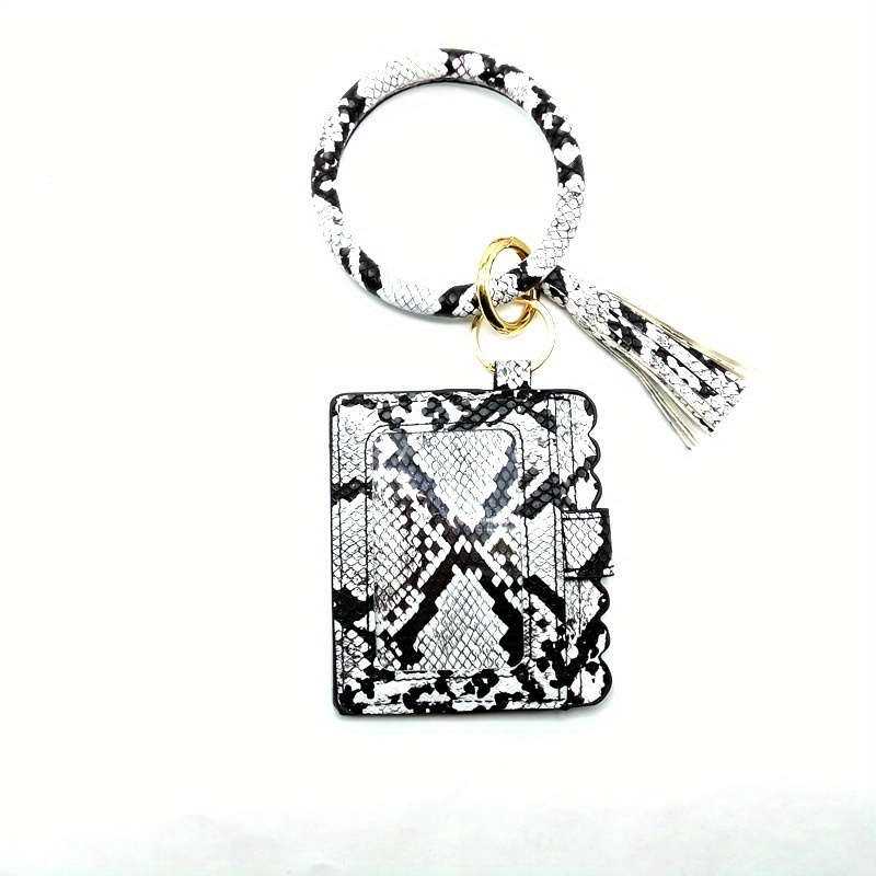 KEYCHAIN White LOUIS VUITTON Credit Card Clip