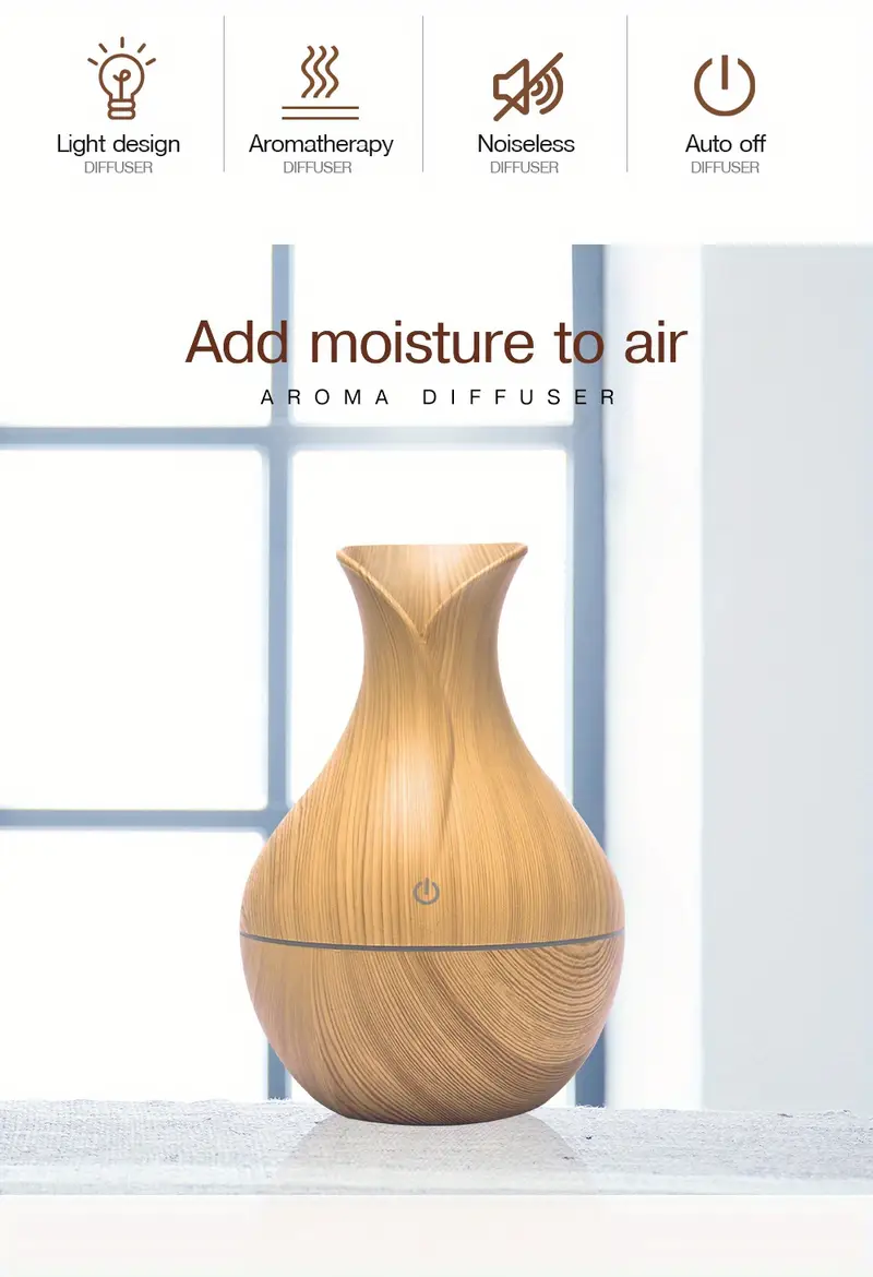 130ml vase humidifier for home decoration details 1