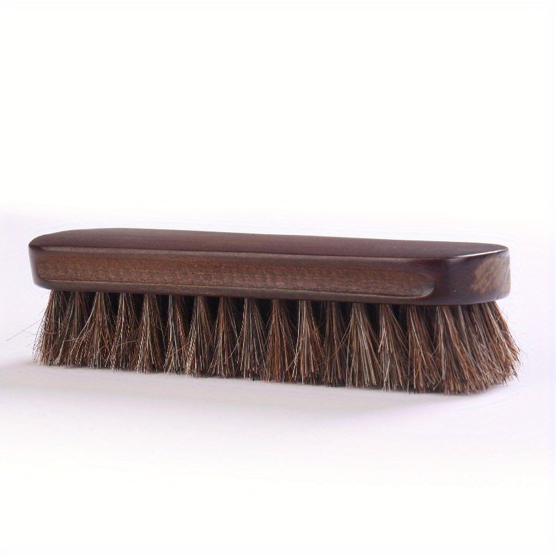 Horse Hair Shoe Brushes Cleaning Polishing Leather Care - Temu