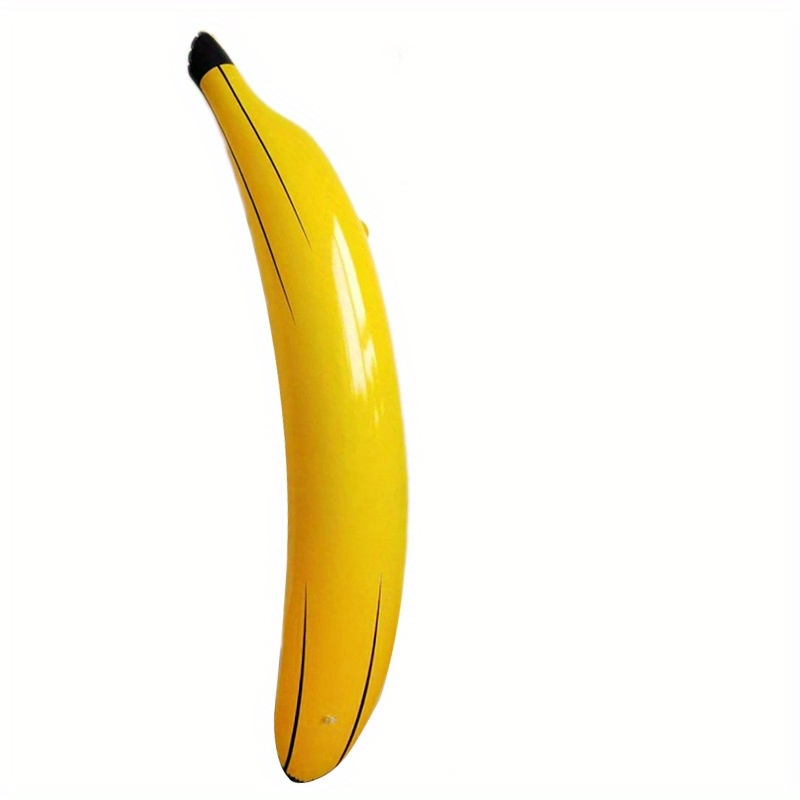Toyvian 1 Pc Giocattolo Gonfiabile Giocattoli Banana Gonfiabile Espositore  a Banana Oggetti Di Scena a Banana in Pvc Puntelli Di Frutta Puntelli Di