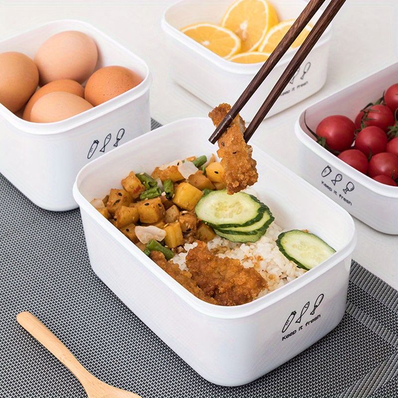 Mini Bento Box, Miscellaneous Grain Rice Sub-package Frozen Box,  Fat-reducing Meal Quantitative Bento Box, Rice Portion Box, Small Lunch  Box, Refrigerator Food Preservation Box, Frozen Crisper, Kitchen Organizer,  Home Kitchen Supplies 