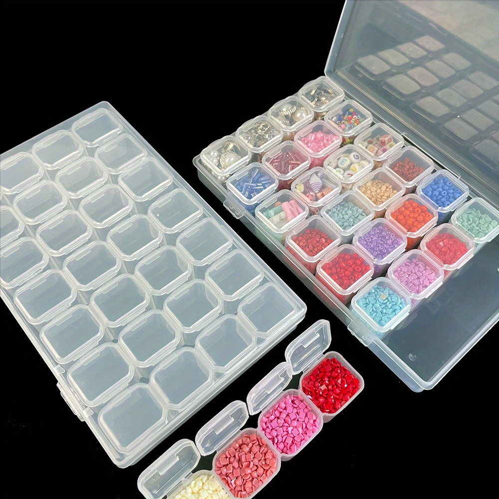 Diamond Painting Tools Storage Box With Funnel Sticker Pen - Temu