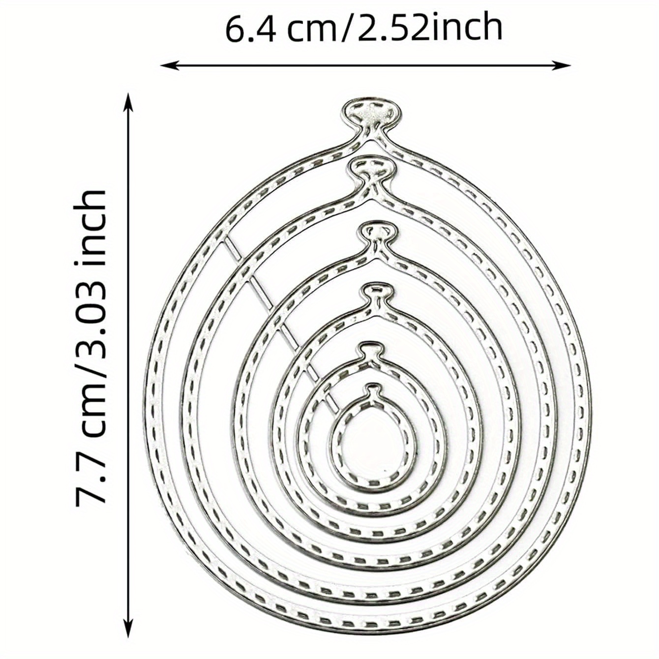 A Balloon With Die-cutting And Embossing