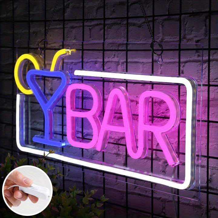 Neon Bar Signs Bar Neon Wall Decorationsigns Wall Decor Temu Australia 5881