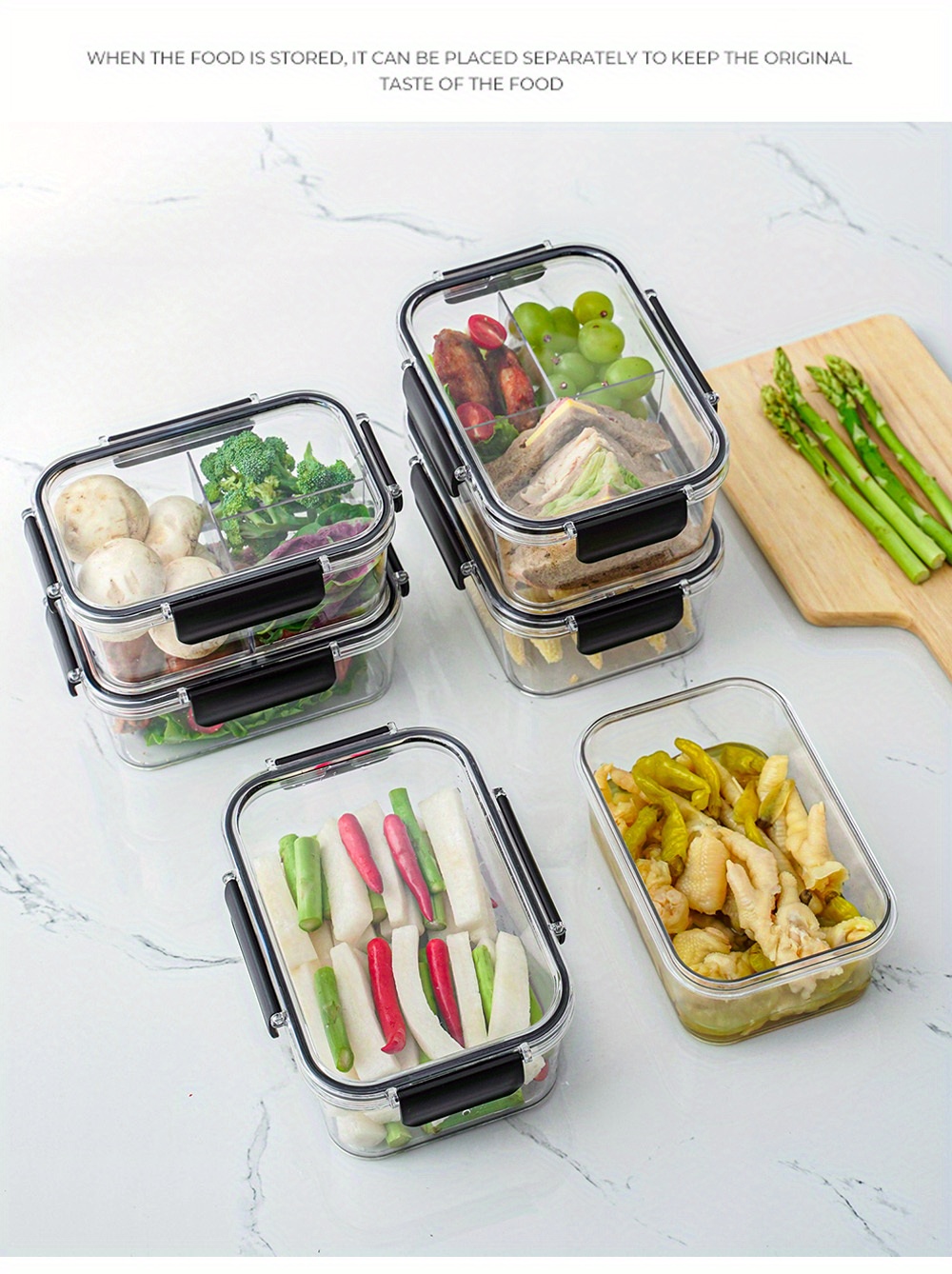 Food Storage Containers Lids Plastic Leak proof Free Temu United Kingdom