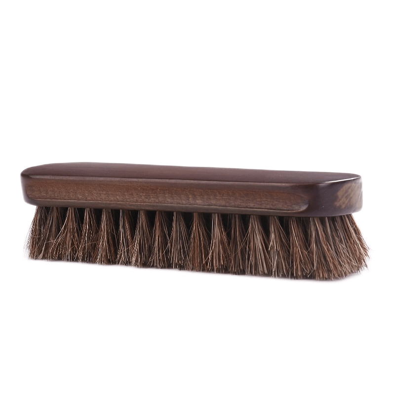 Horse Hair Shoe Brush Shoe Cleaning Brush Leather Polishing - Temu