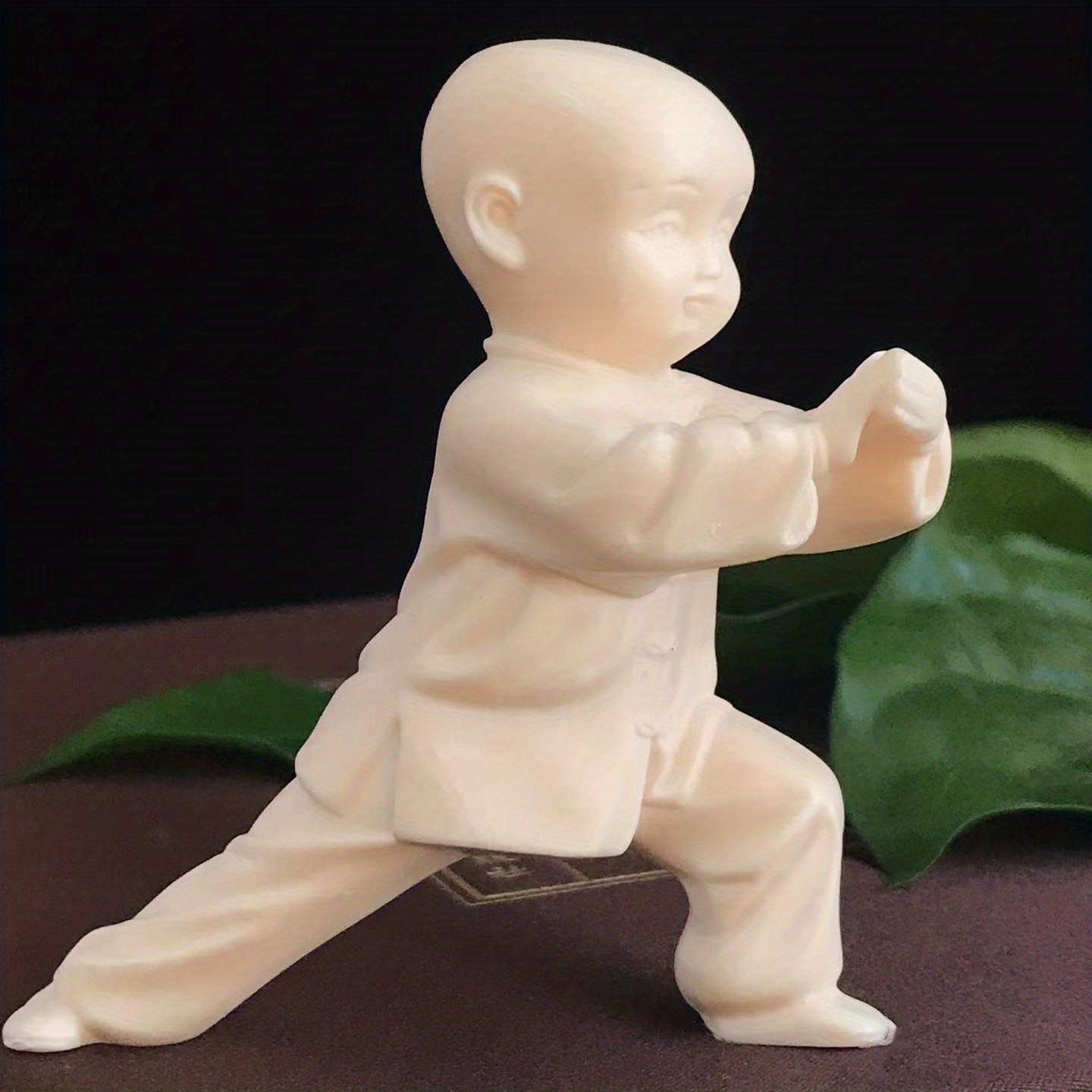 1pc, Statua Di Kung Fu Monk, Statuette Di Kung Fu In Stile Cinese Piccola  Statuetta Di Monaco, Statue Decorative Di Buona Fortuna Per Ufficio Da  Tavolo Buddista, Decorazioni Per La Casa, Decorazioni