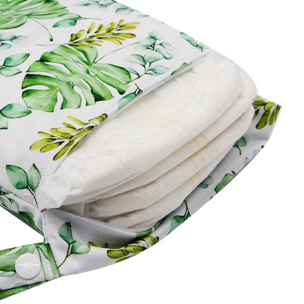 1pc banana leaf print reusable wet bag 20 25cm small amp amp reusable   groceries amp amp other essentials details 2