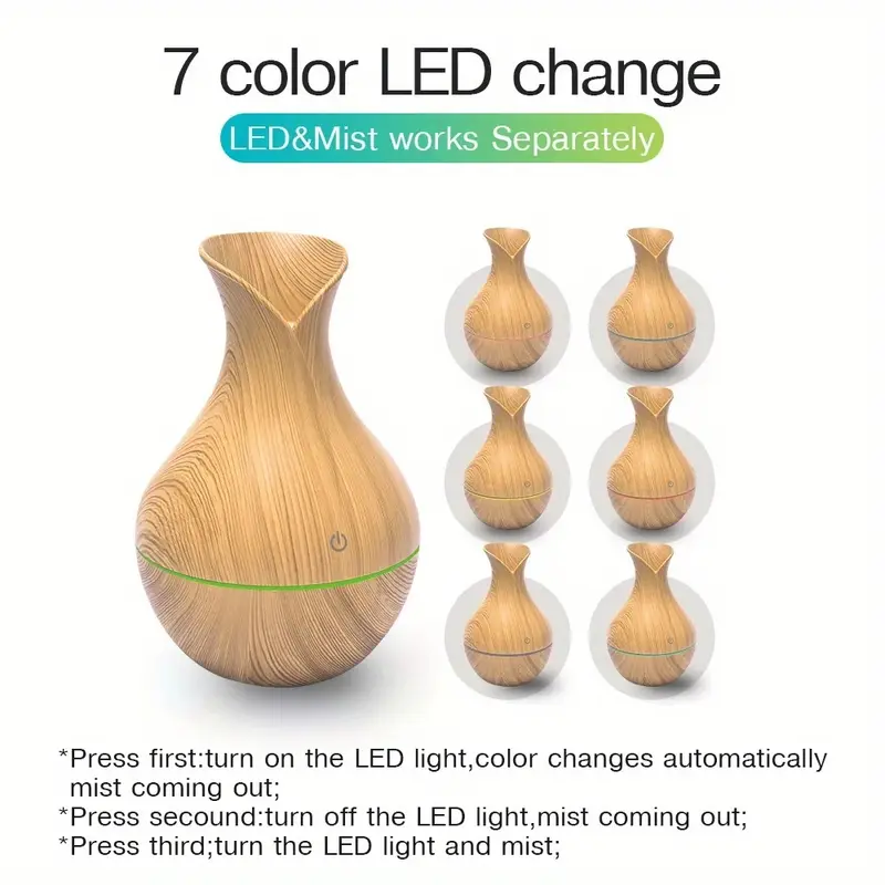 130ml vase humidifier for home decoration details 3