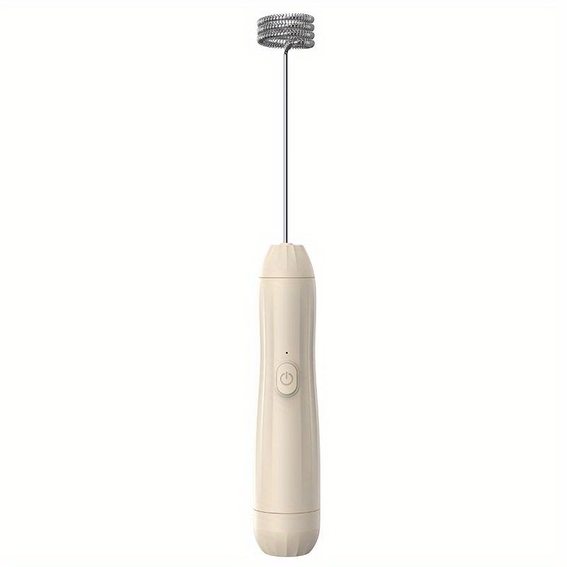 Handheld Electric Milk Frother With Battery Charger - Create Perfect Foam  For Coffee And More At Home - Temu