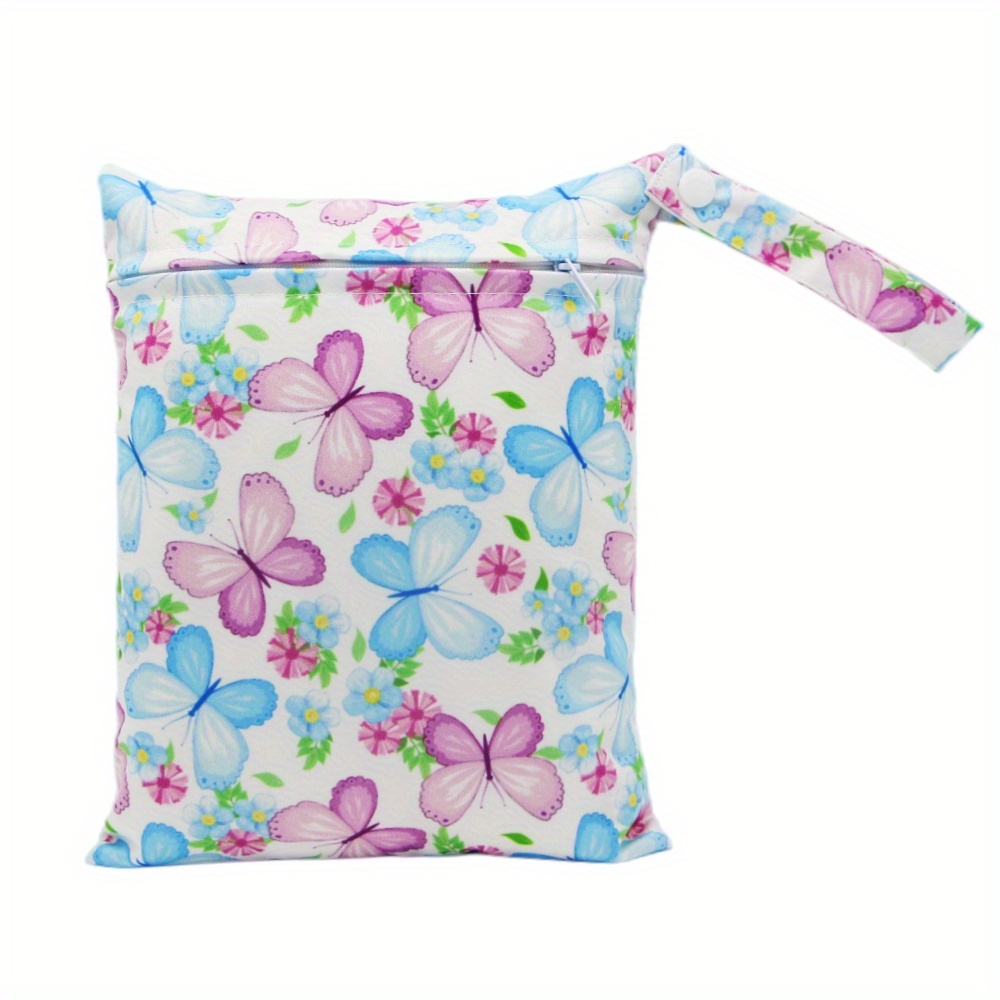 1pc Print 20*25cm Small Reusable Wet Bag