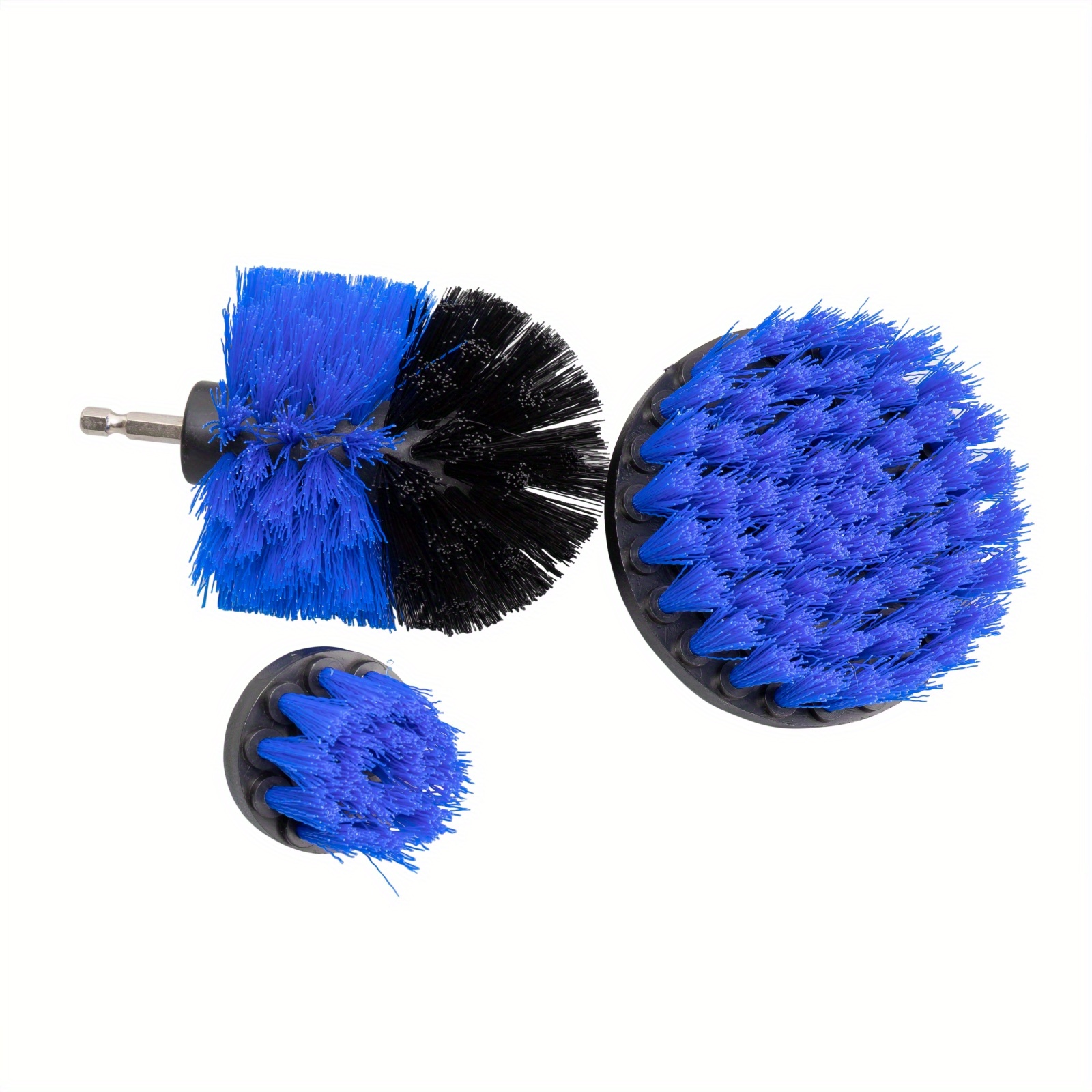 3PCS Drill Brush Power Scrubber Drill Attachments For Carpet Tile Grout  Cleaning