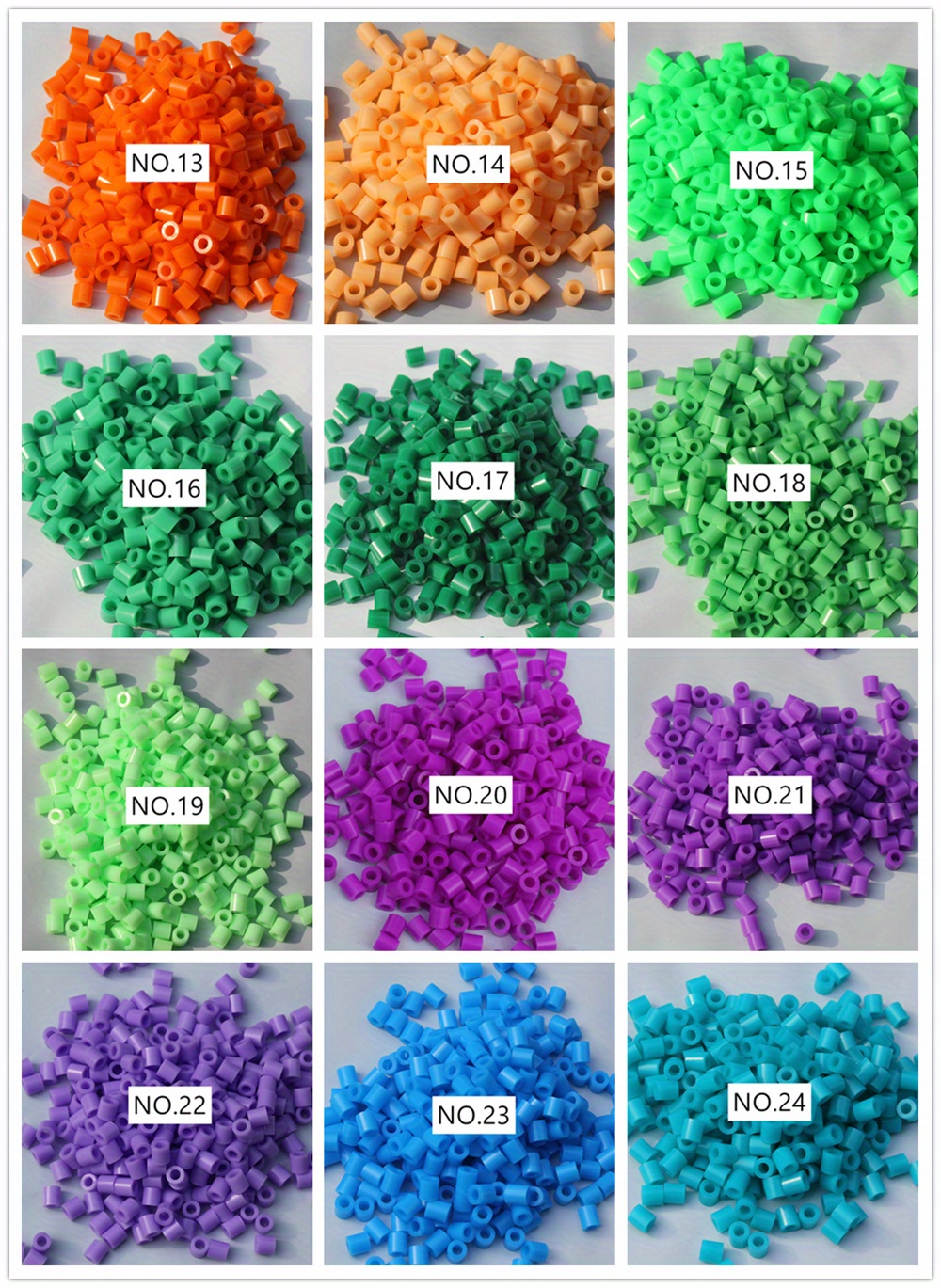 Fuse Beads Kit: 48 Colors Diy Arts Crafts Educational Toys - Temu