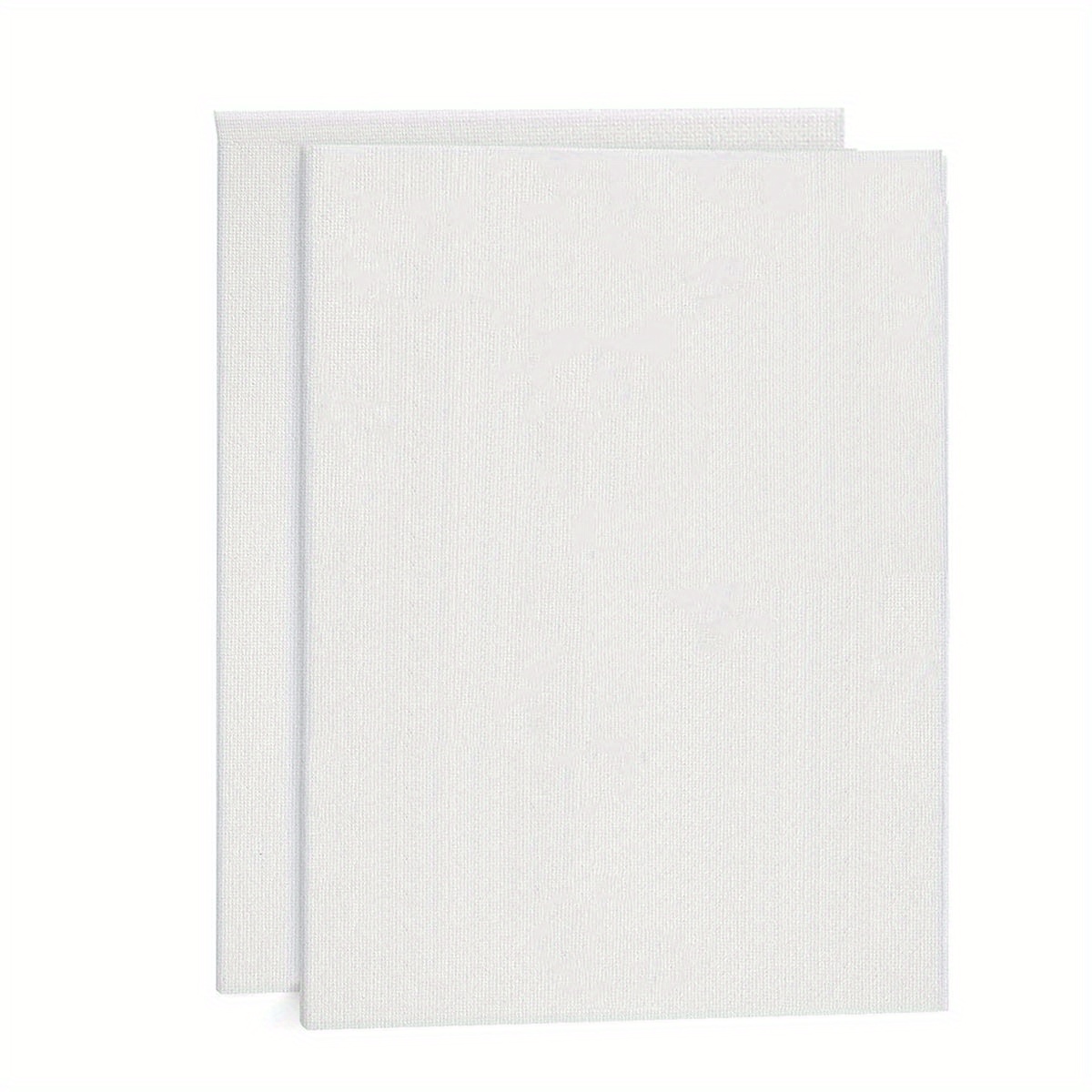 Arteza Stretched Canvas, Classic, White, 10x10, Blank Canvas Boards for Painting - 8 Pack
