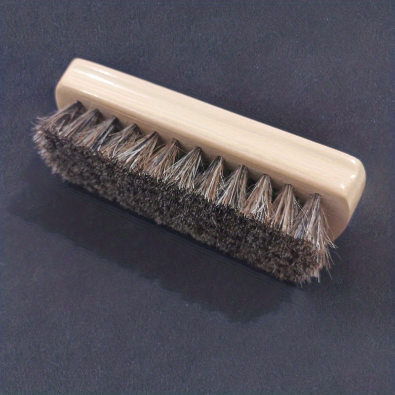 Horse Hair Shoe Brushes Cleaning Polishing Leather Care - Temu