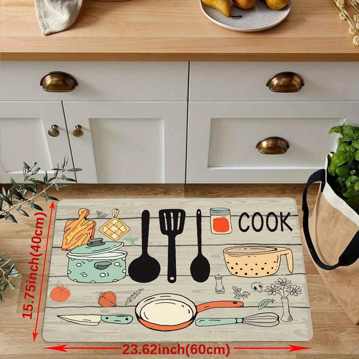 Dexi Kitchen Rug, Cushioned Anti Fatigue Comfort Mat, Non Slip Stain  Resistant Kitchen Rugs, Memory Foam Kitchen Mats For Floor, Waterproof Kitchen  Runner Rugs For Sink - Temu Mexico