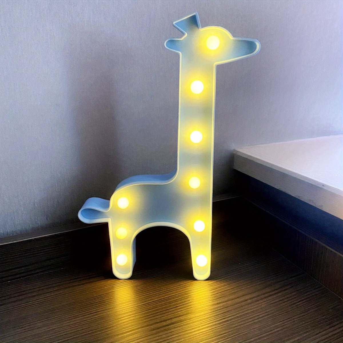 Stai Led - Ball Temu Size About Giraffe Giraffe Logo Round Light