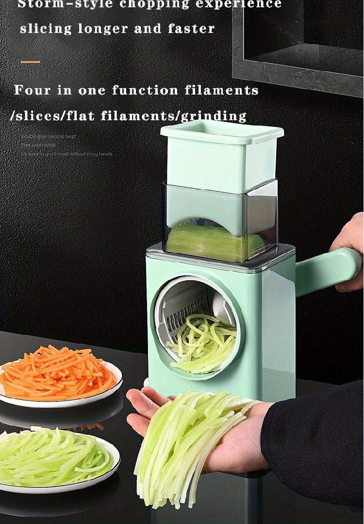 Multifunctional Vegetable And Fruit Slicer And Grater - Efficiently Shred,  Grate, And Cut Fruits And Vegetables For Healthy Meals - Temu Hungary