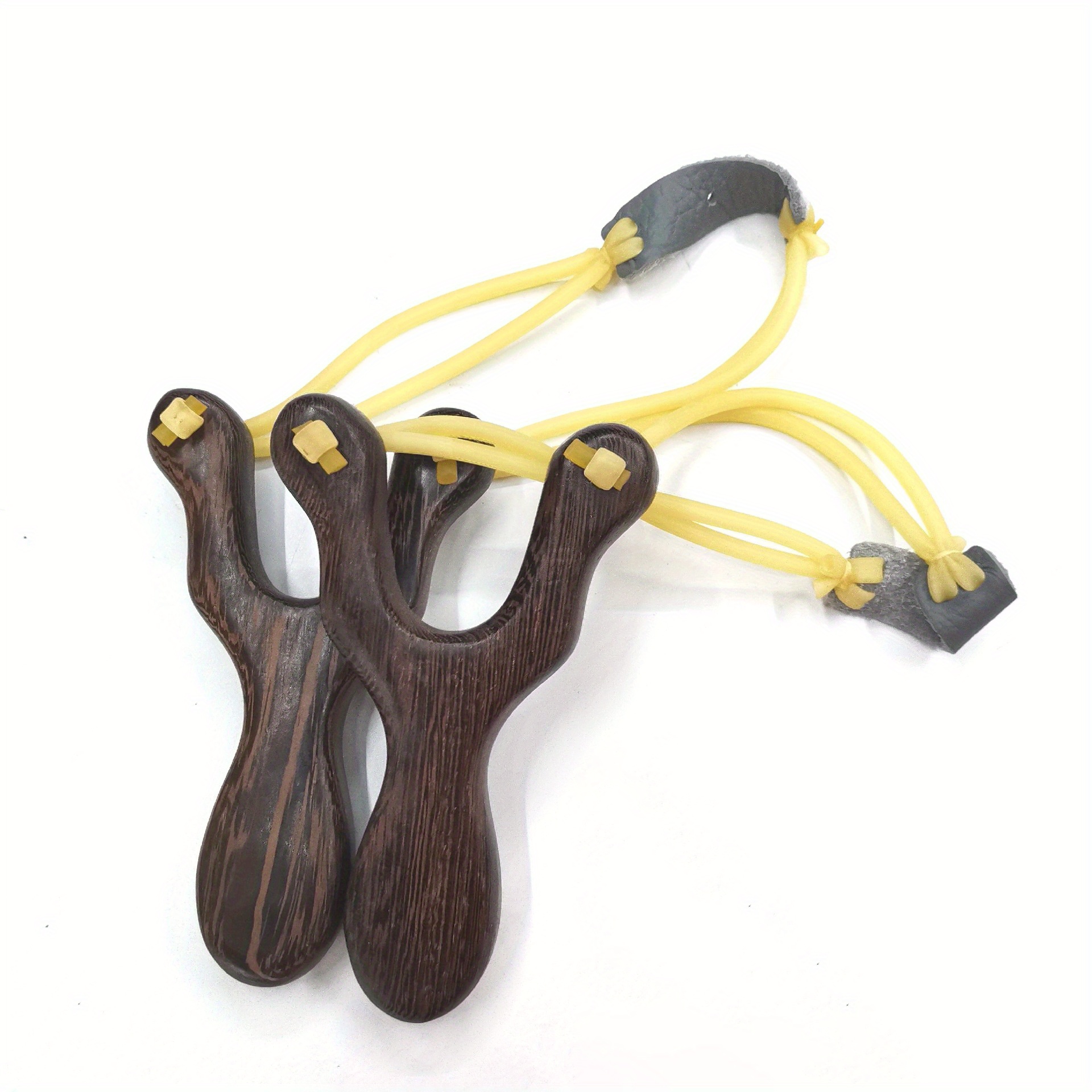 Premium Wooden Hunting Slingshot Mud Ammo Perfect Catapult Temu